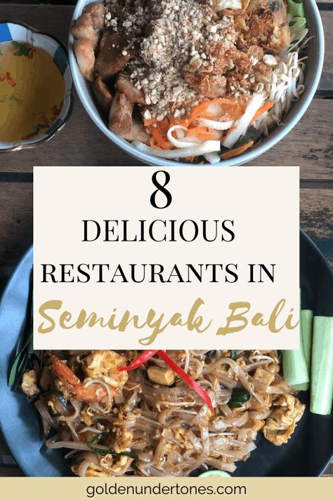 8 BEST SEMINYAK RESTAURANTS IN BALI