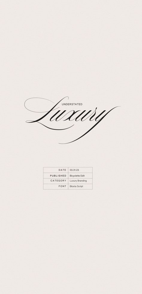 Luxury Typography, Fonts 2024, Elegant Typeface, Odd Muse, Luxury Font, Type Inspiration, Font Inspiration, Graphic Design Fonts, Creative Typography