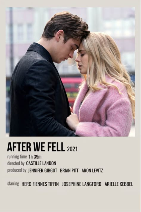 After We Fell Poster, After Movies In Order, After Polaroid Poster, After Movie Aesthetic, After Movie Poster, Movie After, Book Posters Polaroid, Louise Lombard, Chance Perdomo