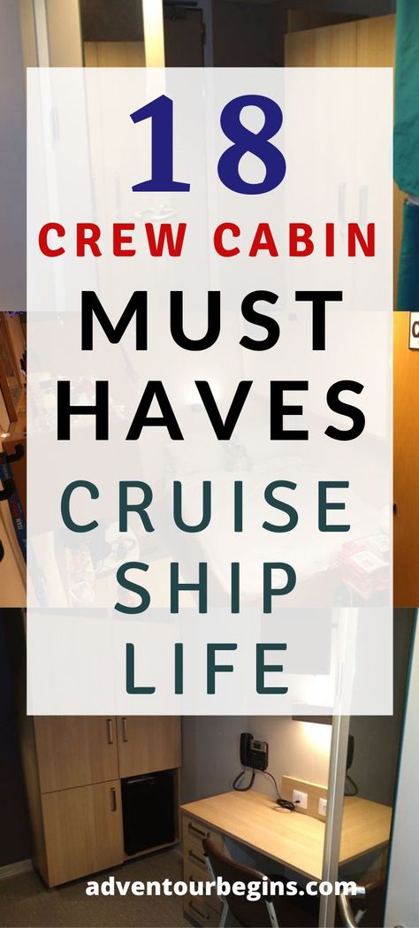 Working on a cruise ship? Read about 18 items you must have in your crew cabin if you are a cruise ship employee! An ultimate guide to prepare for your cruise ship job! #cruise #cruisejob #cruising #royalcaribbeancrew #cruiseship #royalcaribbean #princesscruises #carnivalcruises #vikingcruises #azamara #hollandamerica #msc #norwegiancruiseline Working On A Cruise Ship, Motivational Notes, Cruise Food, Cruise Pictures, Viking Cruises, Holland America, Norwegian Cruise Line, Princess Cruises, Carnival Cruise