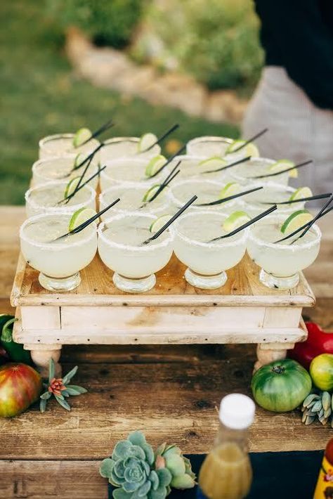 Mini Margaritas Wedding, Bar For Engagement Party, Disposable Margarita Glasses, Custom Margarita Glasses, Margarita For Wedding, Margarita Table Drink Stations, Margarita At Wedding, Margarita Bar For Wedding, Cute Margarita Glasses