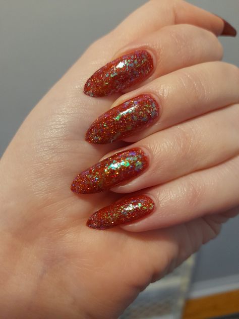 Christmas Red And Green, Holo Taco, Glitter Top, Christmas Red, Ruby Red, Glitter Nails, Red Christmas, Layering, Ruby