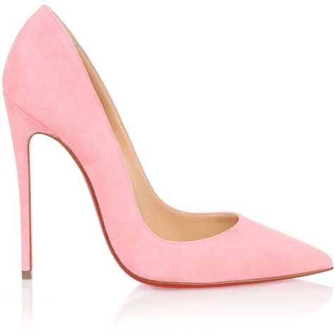 Christian Louboutin So Kate 120 Pink Suede Pump (€540) ❤ liked on Polyvore featuring shoes, pumps, heels, christian louboutin pumps, christian louboutin shoes, pink suede pumps, pink shoes and pointed toe pumps So Kate Louboutin, Pink Suede Shoes, Pink High Heel Shoes, Pink Suede Pumps, Pink Suede Heels, Louboutin So Kate, Pink High Heels, Christian Louboutin So Kate, So Kate