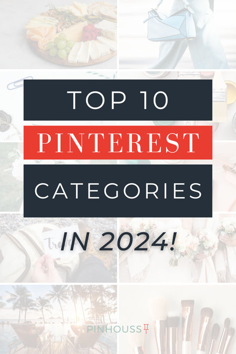 In this post, we’ll take a look at some of the most popular Pinterest categories for 2024 so you can create a Pinterest strategy for your business!

By knowing what the most popular categories on Pinterest are, businesses can create a content marketing plan within those niches to reach more of their target audience. You can create blog posts, videos and tailor your social media marketing after the main topics people are using to search on Pinterest! Read more now! Searches On Pinterest, Content Marketing Plan, Pinterest Categories, Pinterest Seo, Pinterest Marketing Strategy, Pinterest Strategy, Pinterest Ads, Pinterest Blog, Content Marketing Strategy