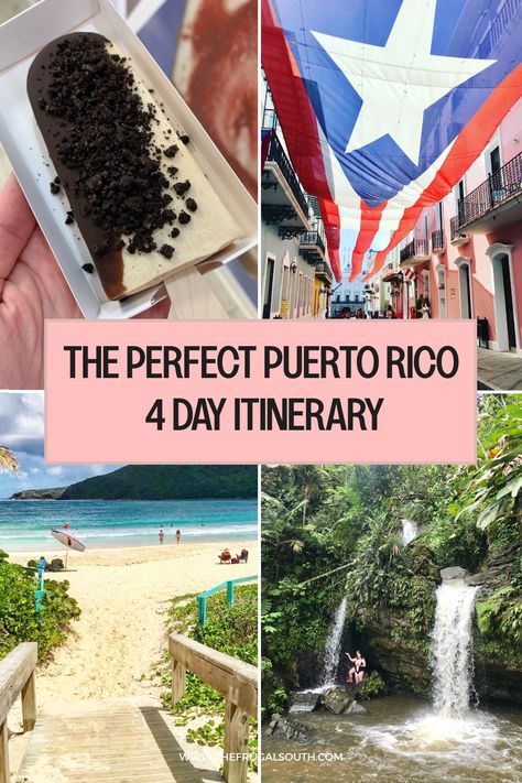 Explore the beauty of Puerto Rico with your family and follow this 4-day itinerary packed with fun activities for kids. From pristine beaches to historic sites, this vacation destination has it all. Create unforgettable memories as you embark on a journey through the vibrant culture and picturesque landscapes of Puerto Rico. Plan your trip now and make the most of your time in this tropical paradise! Puerto Rico Family Vacation, 4 Days In Puerto Rico, 5 Days In Puerto Rico, Puerto Rico 4 Day Itinerary, Puerto Rico Vacation 4 Days, Where To Stay In Puerto Rico, Puerto Rico Itinerary, Puerto Rico Travel, Puerto Rico Trip