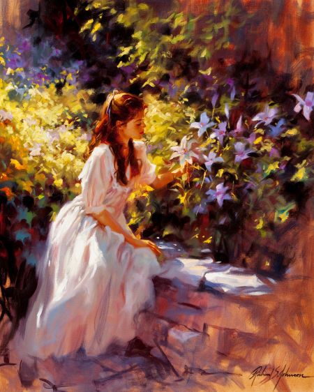 Richard S Johnson, Pino Daeni, Richard Johnson, Tableau Art, Romantic Art, Ethereal Art, Classical Art, Pretty Art, Beautiful Paintings