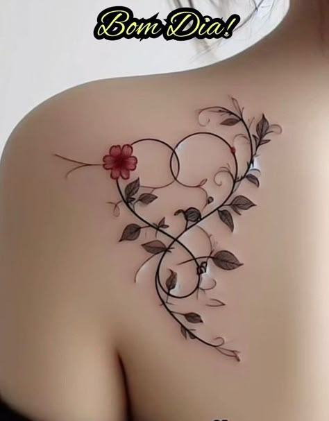 Beautiful Tattoos For Women Unique, Tattoos For Women Flowers, Tasteful Tattoos, Hand Tattoos For Women, Tatuaje A Color, Heart Tattoo Designs, Shoulder Tattoos For Women, Cute Tattoos For Women, Tattoos For Daughters