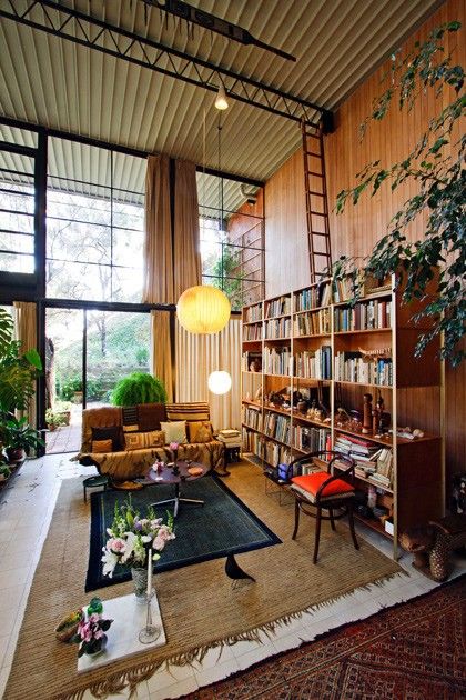 Interior Design Blogs, Eames House, 70s Interior, Mid Century Bedroom, Deco Retro, Interior Modern, Scandinavian Interior, A Living Room, Amazon Home