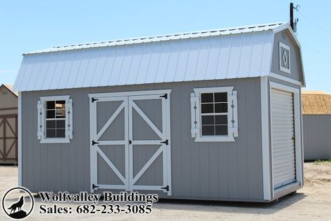 Wolfvalley Buildings  Storage Shed Blog.: Custom Built Motorcycle Garage, 10x20 Portable Bui... Portable Building, Business Banking, Custom Built Motorcycles, Tuff Shed, Rent House, Mini Barn, Auto Loans, Portable Garage, Storage Building