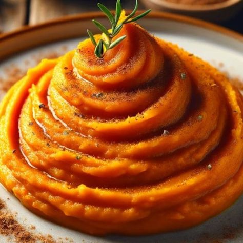 Sweet Potato Puree is a versatile side dish that blends the natural sweetness of sweet potatoes with a rich blend of spices. Sweet Potato Puree Recipes, Potato Purée, Sweet Potato Puree, Best Sweet Potato, Meat Pasta, Grain Salad, Potato Puree, Fruit Pizza, Savory Pie