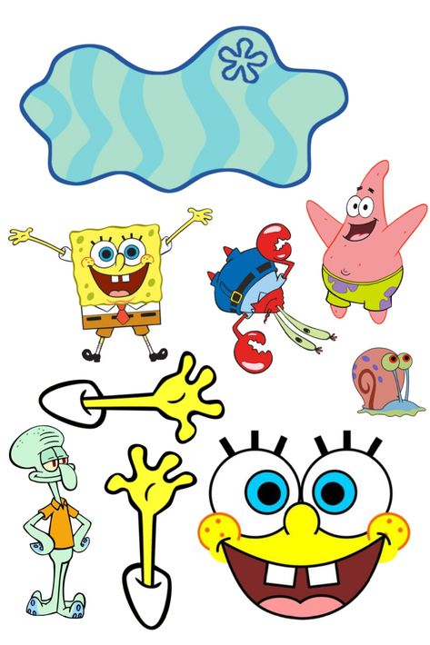 Spongebob Cake, Spongebob Squarepants, Cake Topper, Art Wallpaper, Cake Toppers, Cake Decorating, Pastel, Cake, Quick Saves