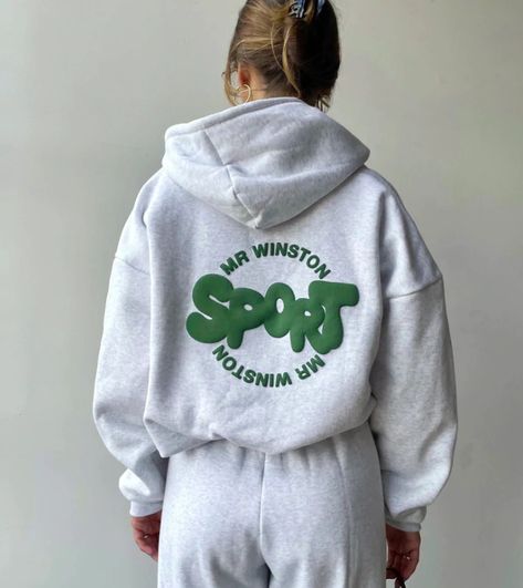 Puff Hoodie, Hoodies For Teens, Hoodie Design Ideas, Mr Winston, Send Me A Message, Shirt Design Inspiration, Aesthetic Shirts, Sweat Hoodie, Apparel Design