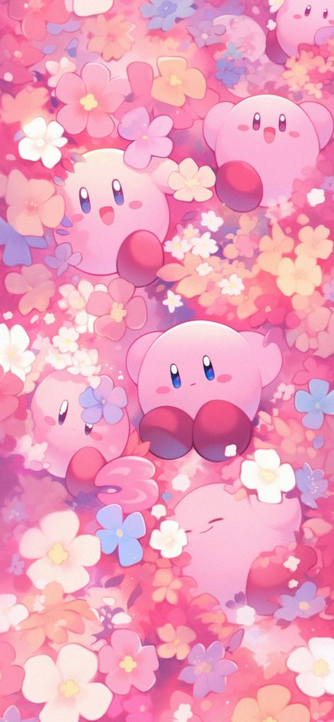 Kawaii Kirby Wallpaper, Kirby Wallpaper, Kawaii Kirby, 59 Birthday, Kirby Games, Laptop Backgrounds, Wallpaper Dekstop, Hot Tools, Summer Wallpaper