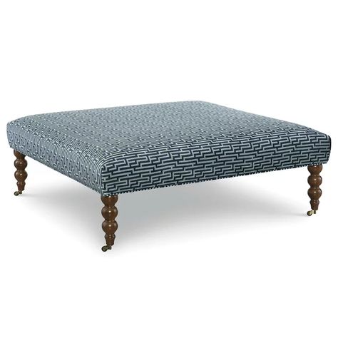 CR Laine Yates 47" Square Cocktail Ottoman | Perigold Table Lamps Kitchen, Upholstery Fabric Samples, Holiday Furniture, Upholstery Fabric For Chairs, Outdoor Accent Table, Wallpaper Walls Decor, Square Ottoman, Decorative Table Lamps, Cocktail Ottoman