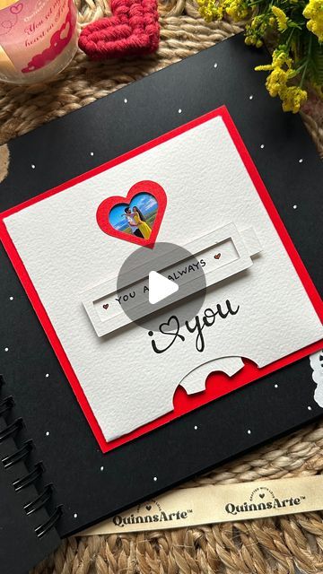 Valentine Pop Up Cards Diy, Pop Up Scrapbook Ideas, Quinns Arte, Scrapbook Pages Ideas, 2024 Scrapbook, Pop Up Valentine Cards, Instagram Scrapbook, Scrapbook Page Ideas, Bad Gifts