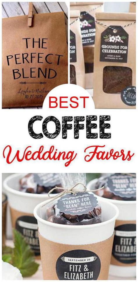 Wedding Veils With Hair Down, Wedding Favors Coffee, Coffee Wedding Favor, Coffee Wedding Favors, Vows Wedding, Creative Wedding Favors, Inexpensive Wedding Favors, Wedding Favor Ideas, Coffee Wedding