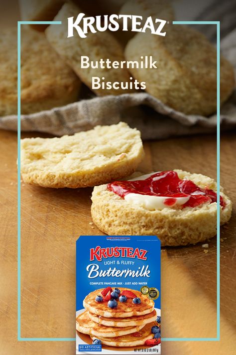 When breakfast is so versatile that you can make biscuits from buttermilk pancake mix. Pancake Mix Biscuits Recipes, Krusteaz Biscuits Recipes, Drop Biscuits From Pancake Mix Baking, Krusteaz Pancake Mix Biscuits, Biscuits With Pancake Mix How To Make, Biscuits From Pancake Mix Baking, Pancake Biscuits, Krusteaz Biscuits, Pancake Mix Biscuits