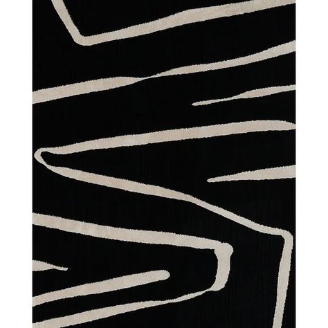 Momeni Noho Modern Black Geometric Area Rug - On Sale - Bed Bath & Beyond - 35027081 Edgy Prints, Black Moroccan, Making Patterns, Dynamic Rugs, Patterned Rug, Moroccan Area Rug, Decor Pieces, Black Area Rugs, Geometric Area Rug