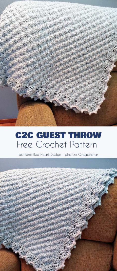 Free Crochet Patterns For Afghans Easy Beautiful, Easy Crochet Blankets, Quick And Easy Crochet Blanket, Corner To Corner Crochet Pattern, Crochet C2c Pattern, C2c Crochet Pattern Free, Crocheted Afghans, Free Baby Blanket Patterns, C2c Crochet Blanket