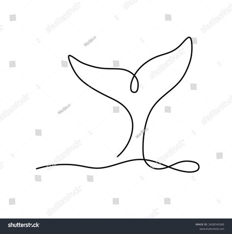 One Line Whale Tattoo, Whale Outline Tattoo, Fine Line Whale Tattoo, Whale Fin Tattoo, Small Whale Tattoo, Line Art Whale, Whale Tail Tattoo, Whale Outline, Tail Tattoo