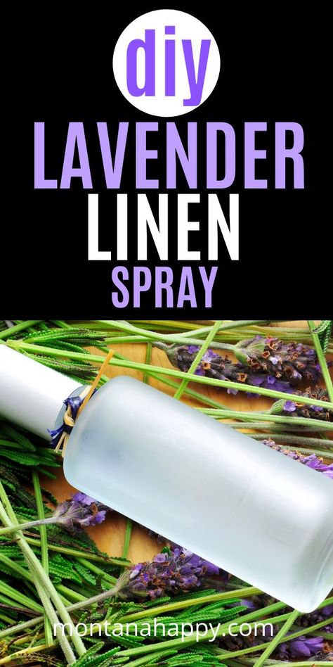 DIY Lavender Linen Spray Recipe * How to Make with Essential Oils - it's so simple to make with three ingredients.  Spray it on your linens and towels for sweet dreams tonight! Cleaning supplies that you make homemade.  #diylavenderlinenspray #diylavenderlinensprayrecipe #homemadelavenderlinenspray #howtomakelavenderlinenspray Linen Spray Recipe, Diy Linen Spray, Lavender Linen Spray, Diy Lavender, Lavender Linen, Lavender Spray, Glass Cooktop, Diy Recipe, Remove Stains