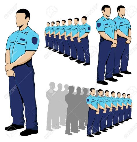 Security Guard Drawing, Police Artwork, Police Art, Security Guard Companies, Security Guard Services, Private Security, Military Officer, Birthday Balloon Decorations, Facility Management