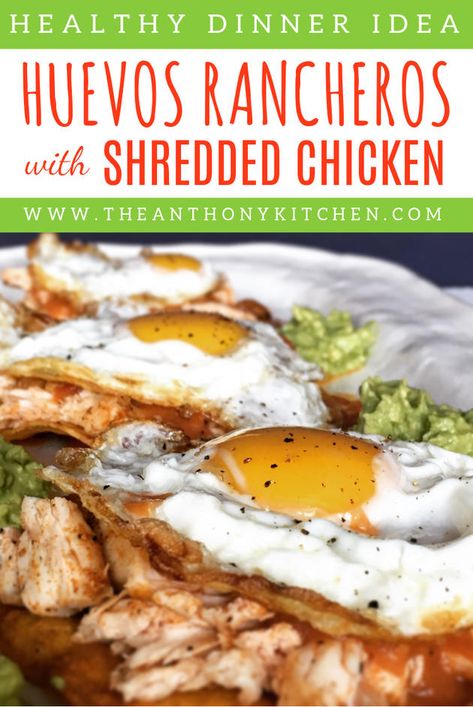 Shredded Chicken Breakfast Recipes, Sauteed Chicken Recipes, Ranchero Sauce Recipe, Steam Chicken Recipe, Ranchero Sauce, Chicken Breakfast Recipes, Shredded Chicken Recipe, Boiled Chicken Recipes, Mexican Shredded Chicken