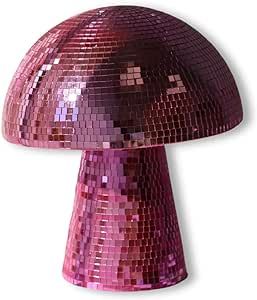 Disco Ball Apartment, Mushroom Disco Ball, Disco Mushroom, Disco Mirror, Apartment Accessories, Disco Ball Light, Lights For Home, Kitchens Luxury, Ball Lamps