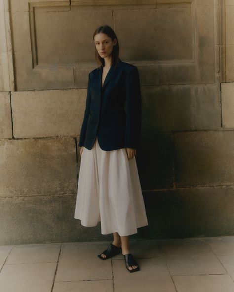 Blazer Skirt Outfit, House Of Dagmar, Style Muse, Black And White Film, Spring Summer 2023, New Balance Women, Fashion Photography Editorial, Beauty Editorial, Creative Direction