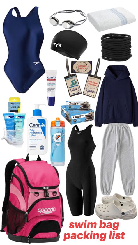 Sporty Girl Aesthetic, Swimming Drills, Swimming Funny, Swimming Motivation, Competition Outfit, Swimming Outfits, I Love Swimming, Swimmers Life, Swim Bag