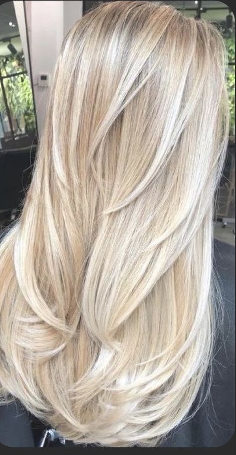 Vanilla Ice Blonde Hair, White Blond Balayage, Platinum With Dimension, Silvery Blonde Highlights, Vanilla Blonde Hair Highlights, Pure Blonde Hair, Blonde Hair With White Highlights, Vanilla Almond Blonde, Bright Summer Blonde