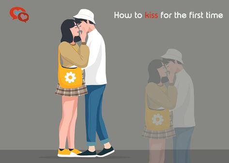 How to kiss for the first time How To Kisses For The First Time Scene, How To Kisses For The First Time Tips, How To First Kiss, How To Kisses For The First Time, Kiss Tips, Kinds Of Kisses, People Kissing, How To Kiss, Kiss Pictures