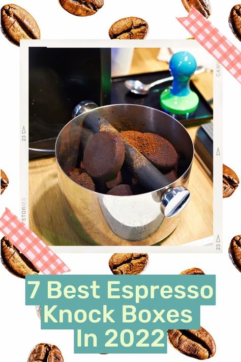 Sick And Tired Of Making A Sloppy Mess With Every Espresso? Read This Review To Find The Best Espresso Knock Box For Your Home Coffee Bar. #espresso #knock #boxes Diy Knock Box Espresso, Knock Box Coffee, Coffee Knock Box, Home Barista, Home Coffee Bar, Best Espresso, Diy Coffee, Coffee Station, Coffee Lovers