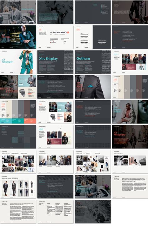 Brand Guidelines for Indochino. A men's wear fashion brand retailer Clothing Brand Guidelines, Logo Guidelines, Mens Fashion Wear, Visual Language, Brand Guide, Fashion Hub, Men's Wear, Brand Guidelines, Clothing Company