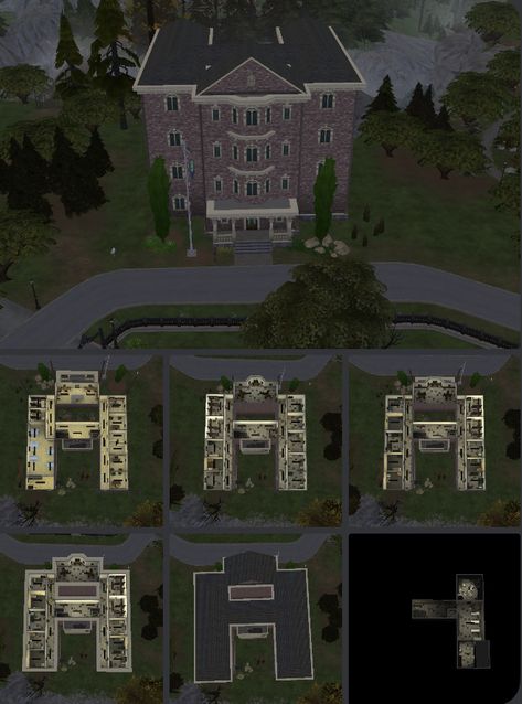 Sims 4 Asylum Cc, Minecraft Asylum, Sims 4 Science Lab Build, Sims 4 Asylum, Sims 4 Mental Hospital, Sims 4 Abandoned, Ts4 Abandoned Cc, Sims 4 Cc Abandoned Furniture, Mental Asylum