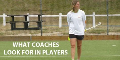 10 Things That Coaches Look For In Field Hockey Players Field Hockey Drills, Hockey Workouts, Womens Field Hockey, Field Hockey Goals, Field Hockey Girls, Hockey Goals, Hockey Drills, Answer This Question, Hockey Training