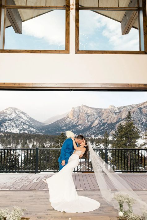 Black Canyon Inn Wedding, Estes Park Wedding, Black Canyon, Bride And Groom Photo, Colorado Wedding Photography, December Wedding, Colorado Wedding Venues, Groom Looks, Groom Photo