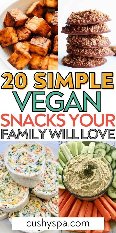 Vegan Snacks For Kids, Oatmeal Breakfast Bars Healthy, Vegan Snacks On The Go, Vegan Party Snacks, Best Vegan Snacks, Vegan Snack Recipes, Vegan Party, Plant Based Snacks, Snacks For Kids