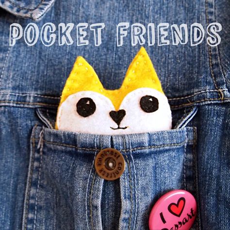 Pocket Friends : 8 Steps (with Pictures) - Instructables Summer Fair Ideas, Bowl Filler Ideas, Hand Sewn Crafts, Pocket Friend, Hand Sewing Crafts, Pocket Crochet, Bed Clothes, Pocket Pals, Diy Pocket