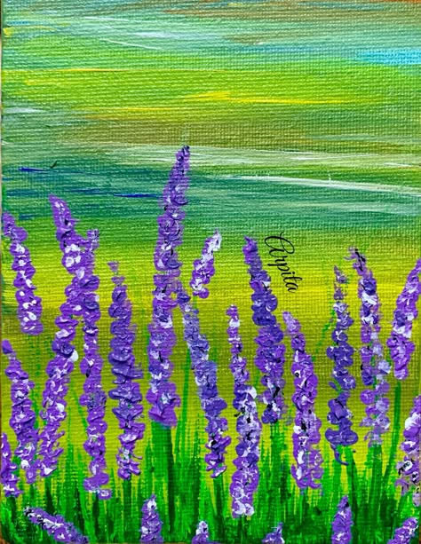 Spring Time Paintings, Easy Spring Paintings For Beginners, Paiting Aesthetic Easy, Paiting Aesthetic Ideas Easy, Love Canvas Painting, Colorful Art Paintings, Paintings Easy, Painting Spring, Abstract Art Painting Techniques