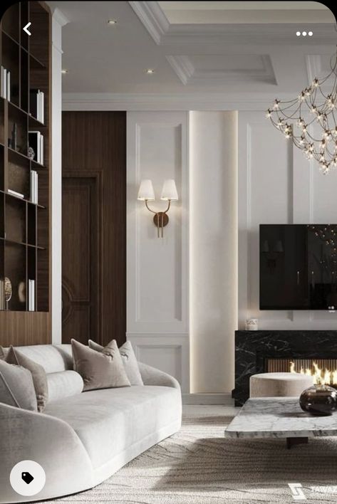 Living Room Designs Modern Luxury, Formal Living Room Designs, Living Room Designs Modern, Modern Luxury Living Room, Neoclassical Interior, Living Room Designs Small Spaces, Small Space Living Room, Living Room Decor Ideas, Living Room Design Decor