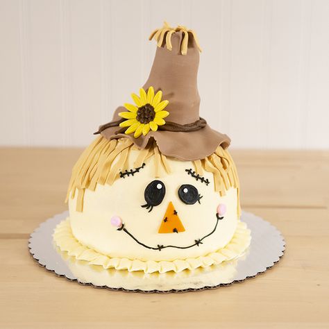 Scarecrow Cupcakes, Wedding Cake Quotes, Scarecrow Party, Scarecrow Cake, Fall Cakes Decorating, Cakes Decorating, Cake Quotes, Cake Pricing, Fall Cakes