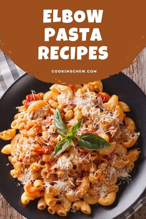 These best elbow pasta recipes include comforting soups, flavor-packed casseroles, and exquisite baked pasta creations inspired by global cuisines. Pasta Recipes Elbow Noodles, Elbow Pasta Dinner Recipes, Meals With Macaroni Noodles, Recipes Using Elbow Noodles, Pasta Recipes With Elbow Noodles, Baked Elbow Pasta Recipes, Pasta Macaroni Recipes, Large Elbow Macaroni Recipe, Healthy Elbow Pasta Recipes