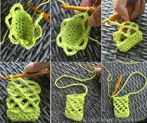 #Scentsy Travel Tin Air Freshener Holder for Car {FREE Crochet Pattern} Crochet Car Air Freshener, Easy Crochet Basket, Crochet Basket Patterns, Easy Crochet Basket Pattern, Handmade Air Freshener, Scentsy Marketing, Crochet Water Bottle Holder, Crochet Car, Crochet Basket Pattern