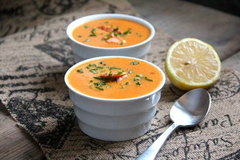 Salmon Bisque Recipe, Salmon Bisque, Flaked Salmon, Salmon Recipe, Recipe Roundup, Stew Recipes, Salmon Recipes, Om Nom, Soup And Salad