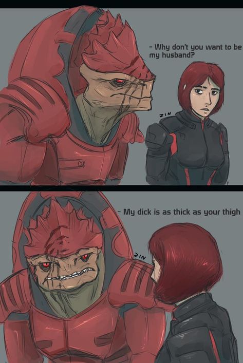 Mass Effect Krogan, Wrex Mass Effect, Ashley Williams Mass Effect, Mass Effect Comic, Mass Effect Romance, Mass Effect Funny, Dragon Age Funny, Mass Effect Universe, Mass Effect Art