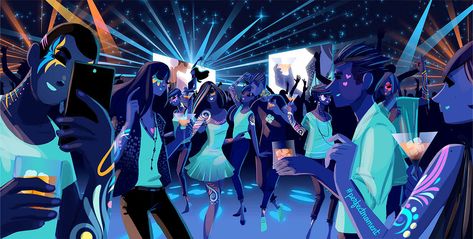 Matthieu Forichon - Rapp|Art Concert Illustration, Club Illustration, Dancing Drawing, Drawing Illustrator, Music Poster Design, New Possibilities, Murals Street Art, Illustrator Illustration, Digital Tools