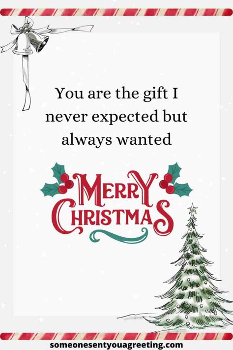 Wish your wife a merry Christmas with these sweet, funny and romantic Christmas wishes and messages to show her you care Wishing You A Merry Christmas, Funny Christmas Messages, Short Christmas Wishes, Funny Christmas Wishes, Christmas Phrases, Merry Christmas Message, Merry Christmas Quotes, Xmas Greetings, Bao Buns