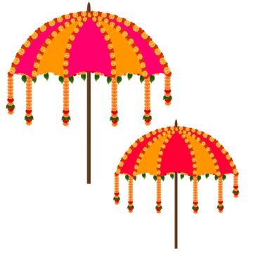 Rajasthani Umbrella, Mehndi Couple, Umbrella Wedding Pictures, Umbrella Wedding Decorations, Graphic Wedding Invitations, Decorative Umbrella, Indian Invitation Cards, Umbrella Illustration, Oil Paper Umbrella