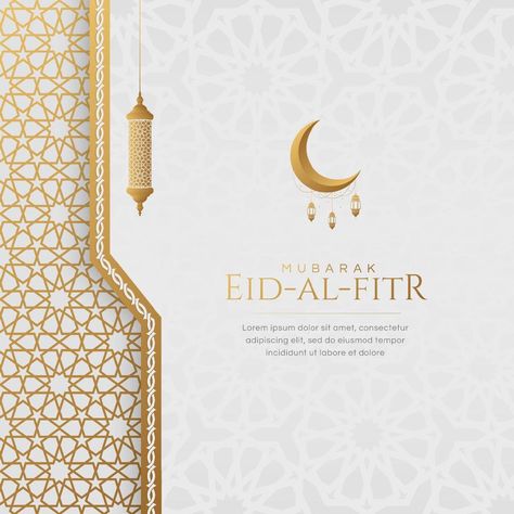 Ramadan Eid-al-Fitr Mubarak Greetings Islamic Arabic Arabesque Ornaments White Background with Copy Space Eid Al Fitr, Islamic Pattern, Black Aesthetic Wallpaper, Eid Mubarak, Arabesque, Black Aesthetic, Ramadan, Aesthetic Wallpapers, Vector Art